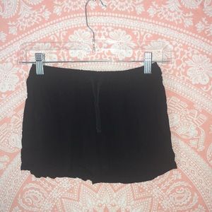 Black authentic heritage shorts